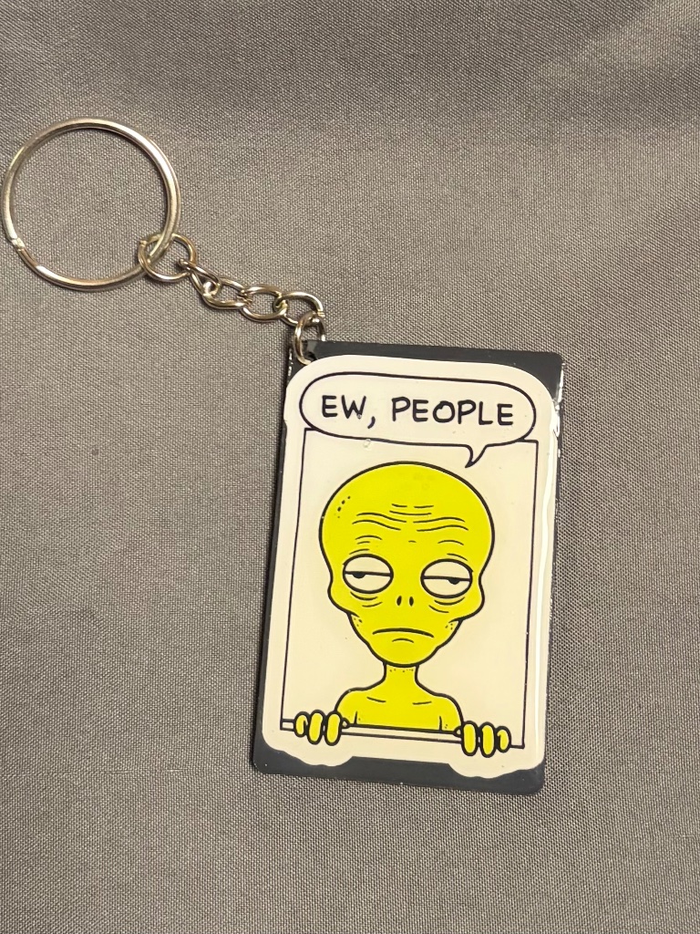 Alien Keychain